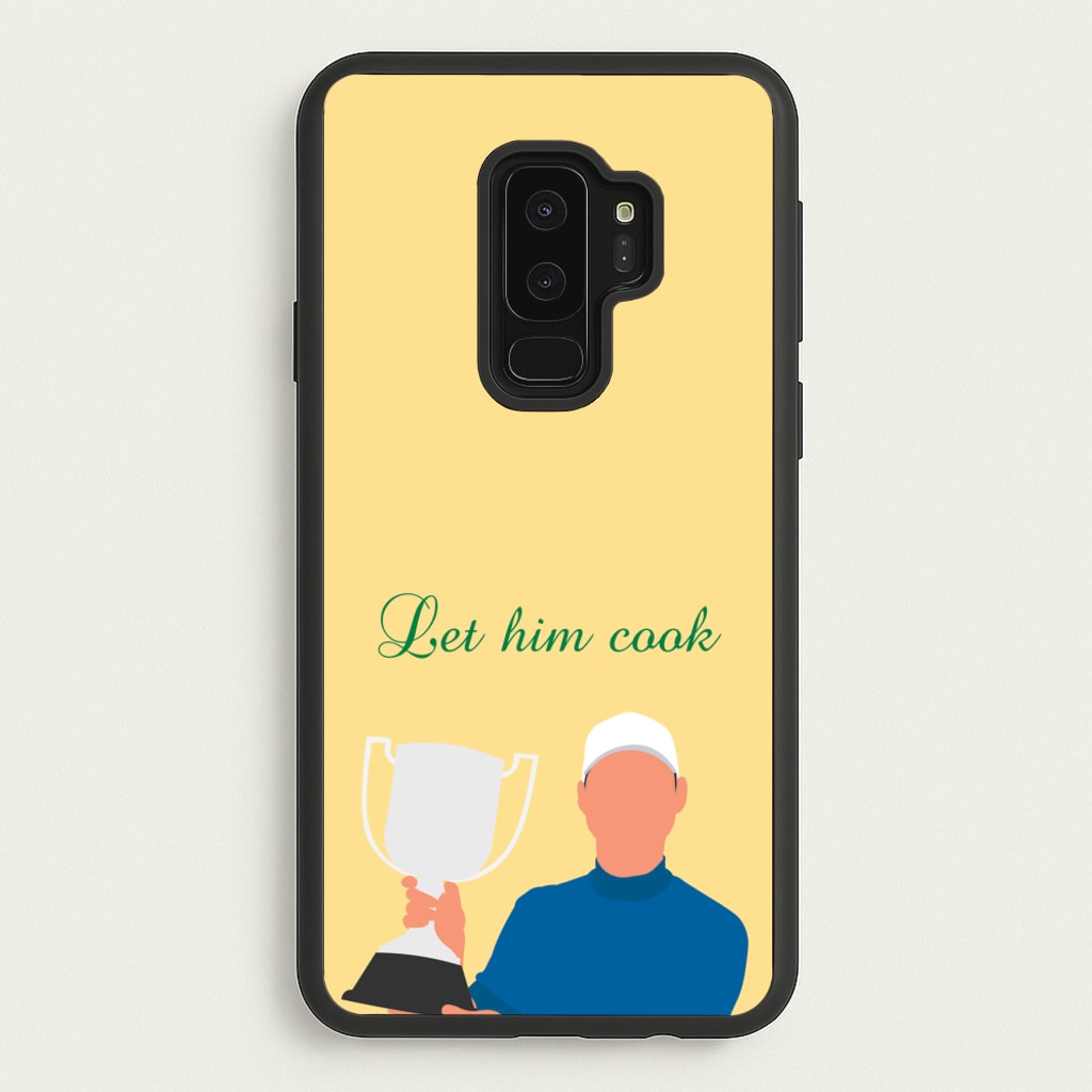 Let Him Cook - Golf Phone Case for Galaxy S9 Plus