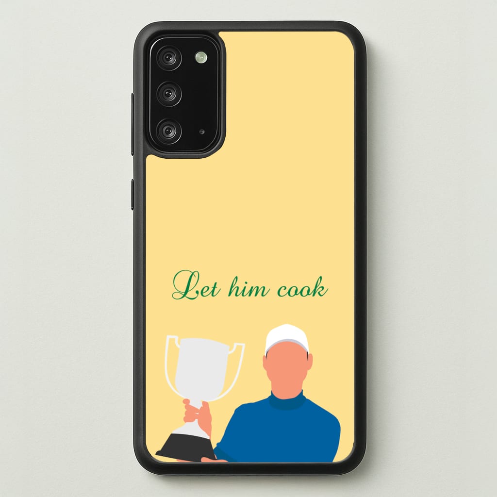 Let Him Cook - Golf Phone Case for Galaxy Note 20