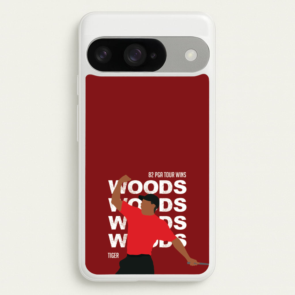 Woods Dark Red Phone Case for Google Pixel 10 / 10 Pro