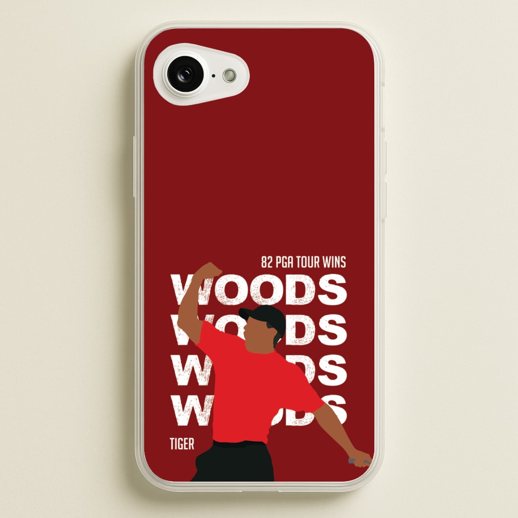 Woods Dark Red - Golf Phone Case for iPhone 16e