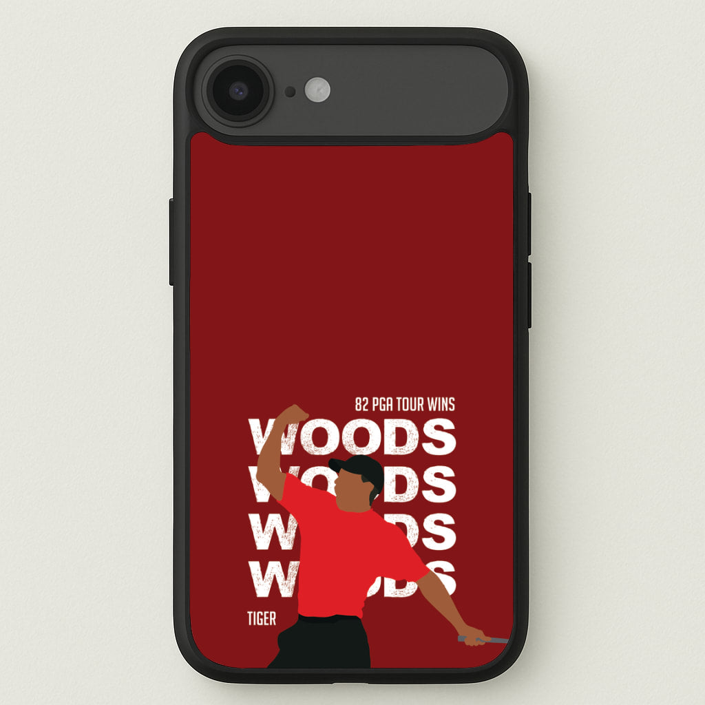 Woods Dark Red Phone Case for iPhone 17 Air