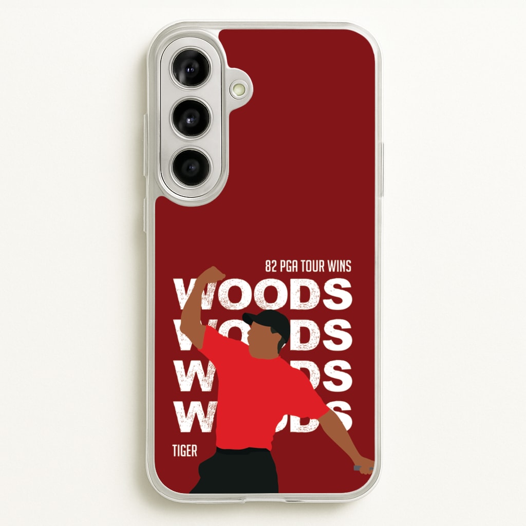 Woods Dark Red - Golf Phone Case for Galaxy A56