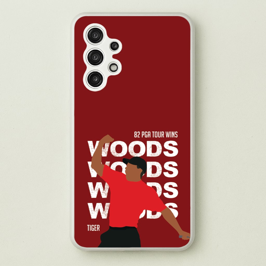 Woods Dark Red - Golf Phone Case for Galaxy A13