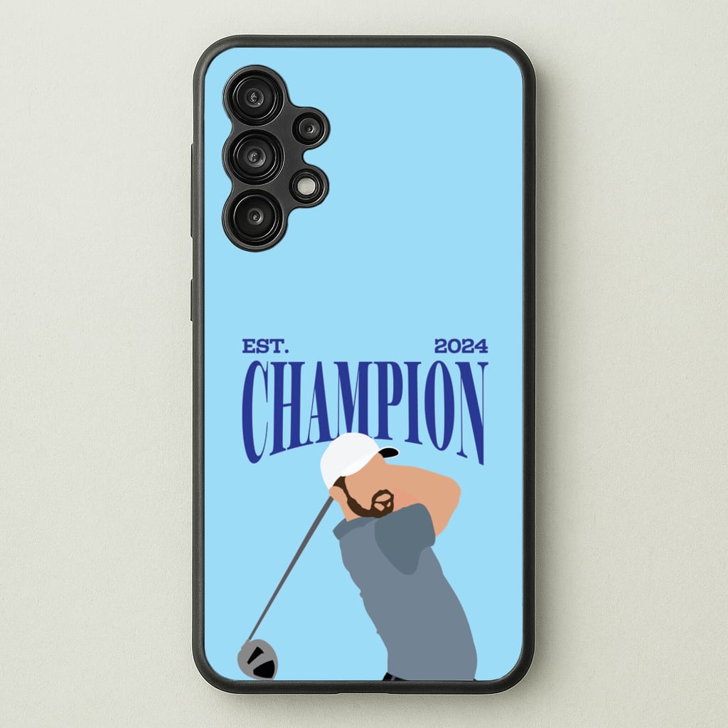 Schauffele Champion 2024 - Golf Phone Case for Galaxy A13