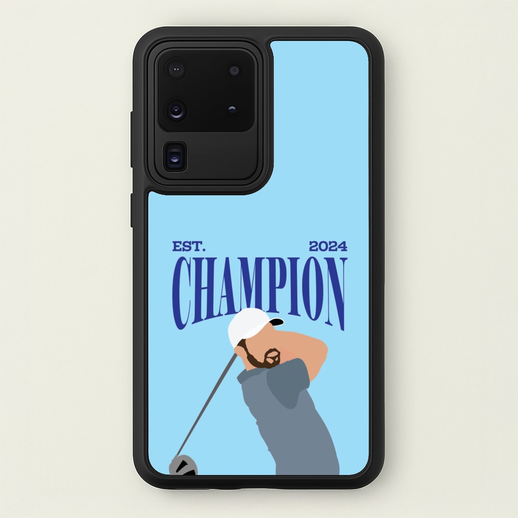 Schauffele Champion 2024 - Golf Phone Case for Galaxy S20 Ultra