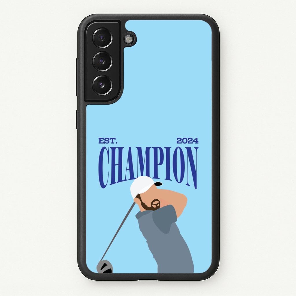 Schauffele Champion 2024 - Golf Phone Case for Galaxy S21