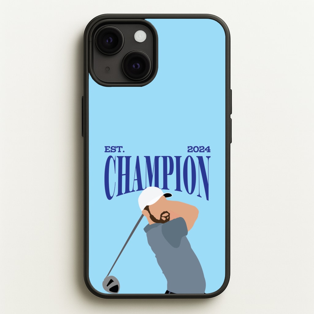 Schauffele Champion 2024 - Golf Phone Case for iPhone 13