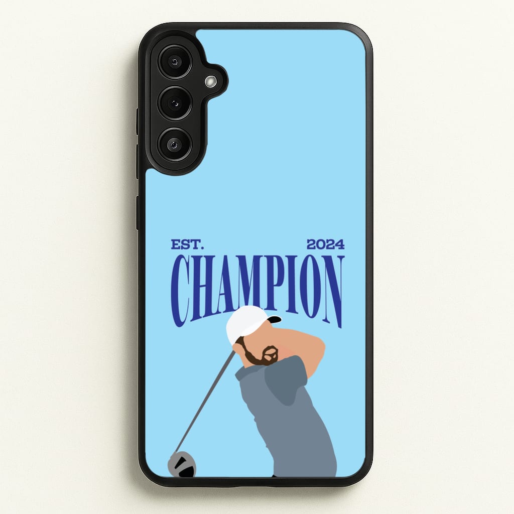 Schauffele Champion 2024 - Golf Phone Case for Galaxy A36
