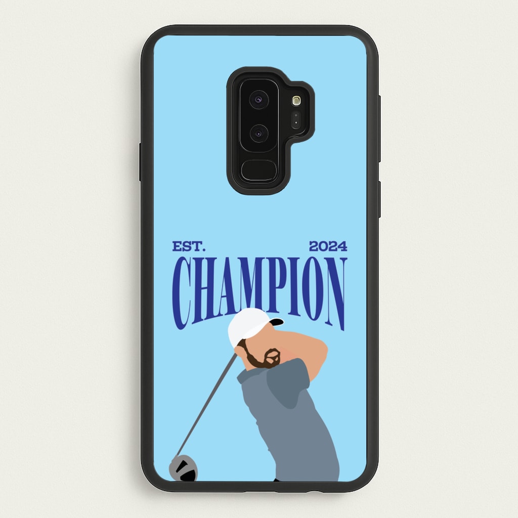 Schauffele Champion 2024 - Golf Phone Case for Galaxy S9 Plus