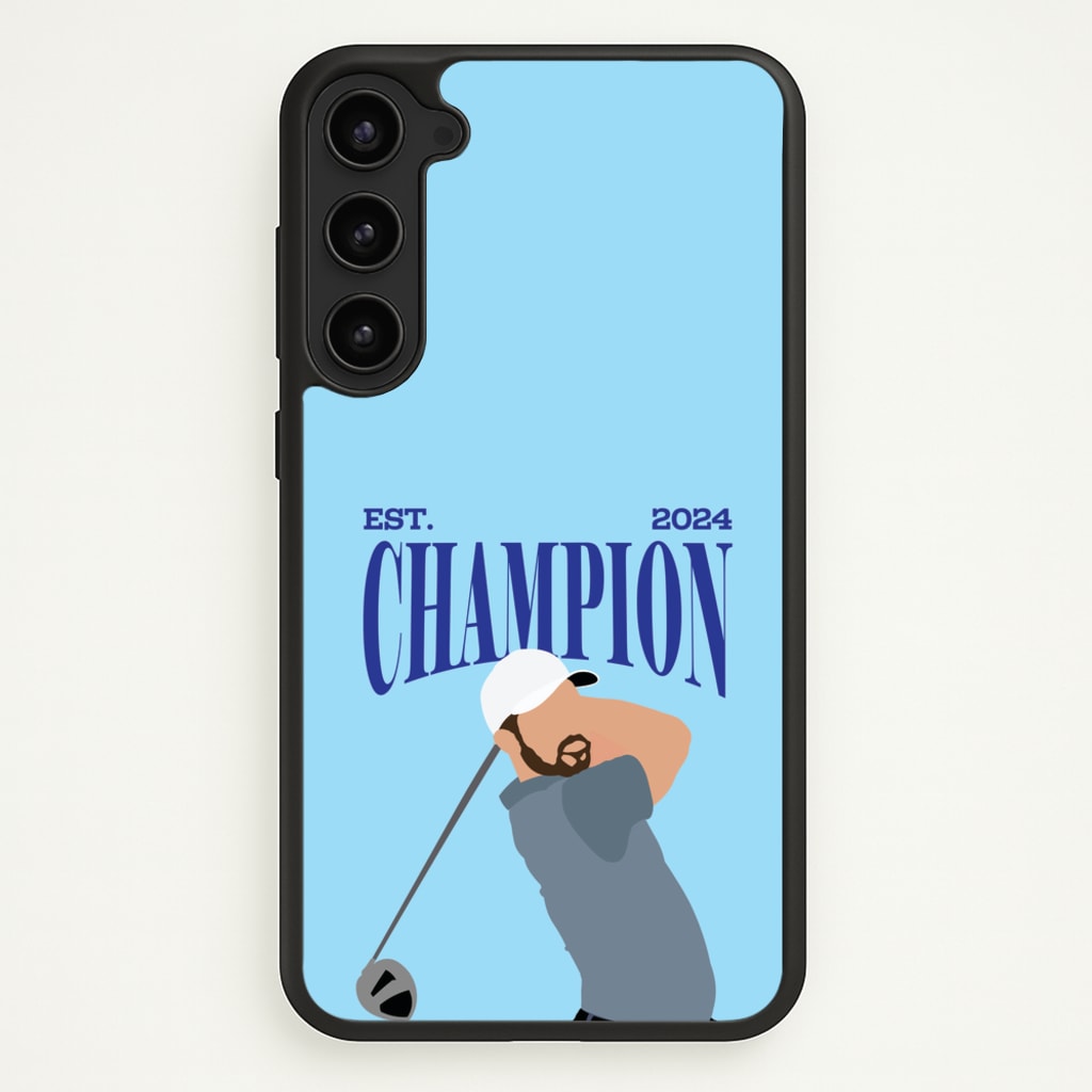 Schauffele Champion 2024 - Golf Phone Case for Galaxy S23