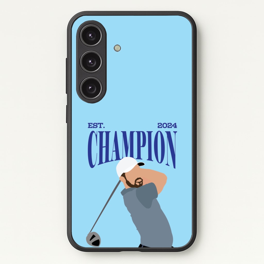 Schauffele Champion 2024 - Golf Phone Case for Galaxy S24