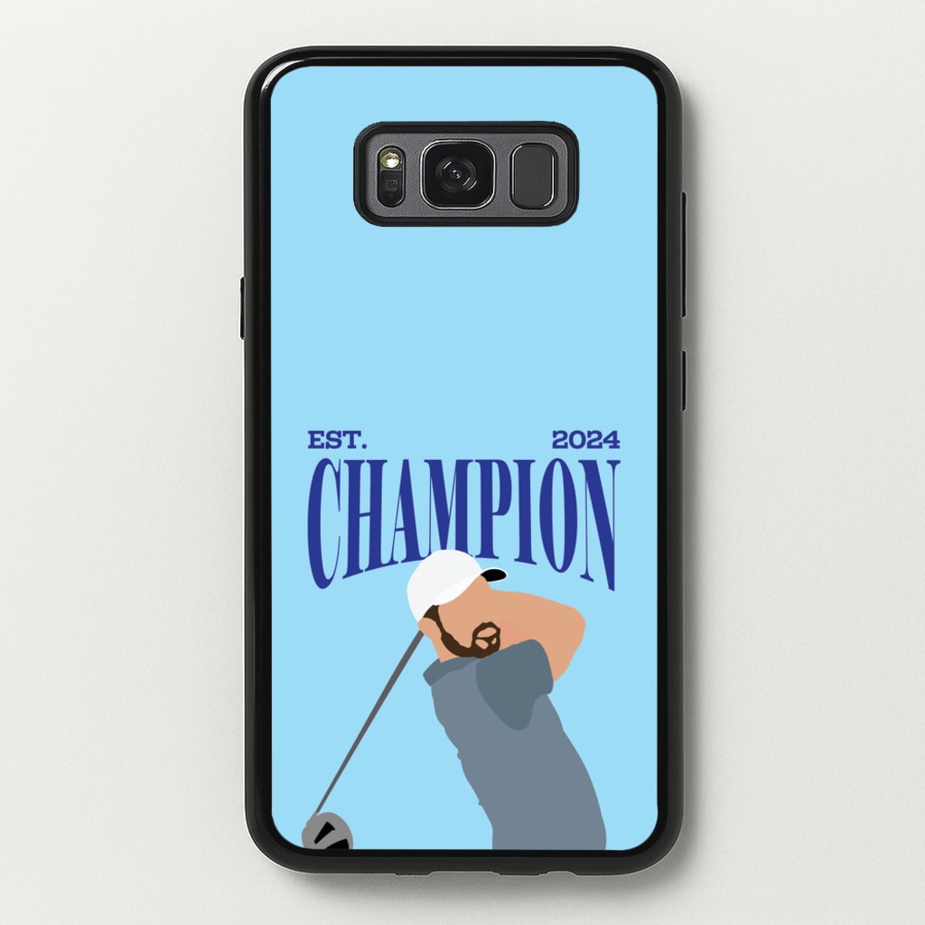 Schauffele Champion 2024 - Golf Phone Case for Galaxy S8 Plus