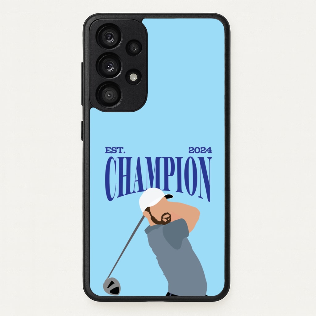 Schauffele Champion 2024 - Golf Phone Case for Galaxy A33