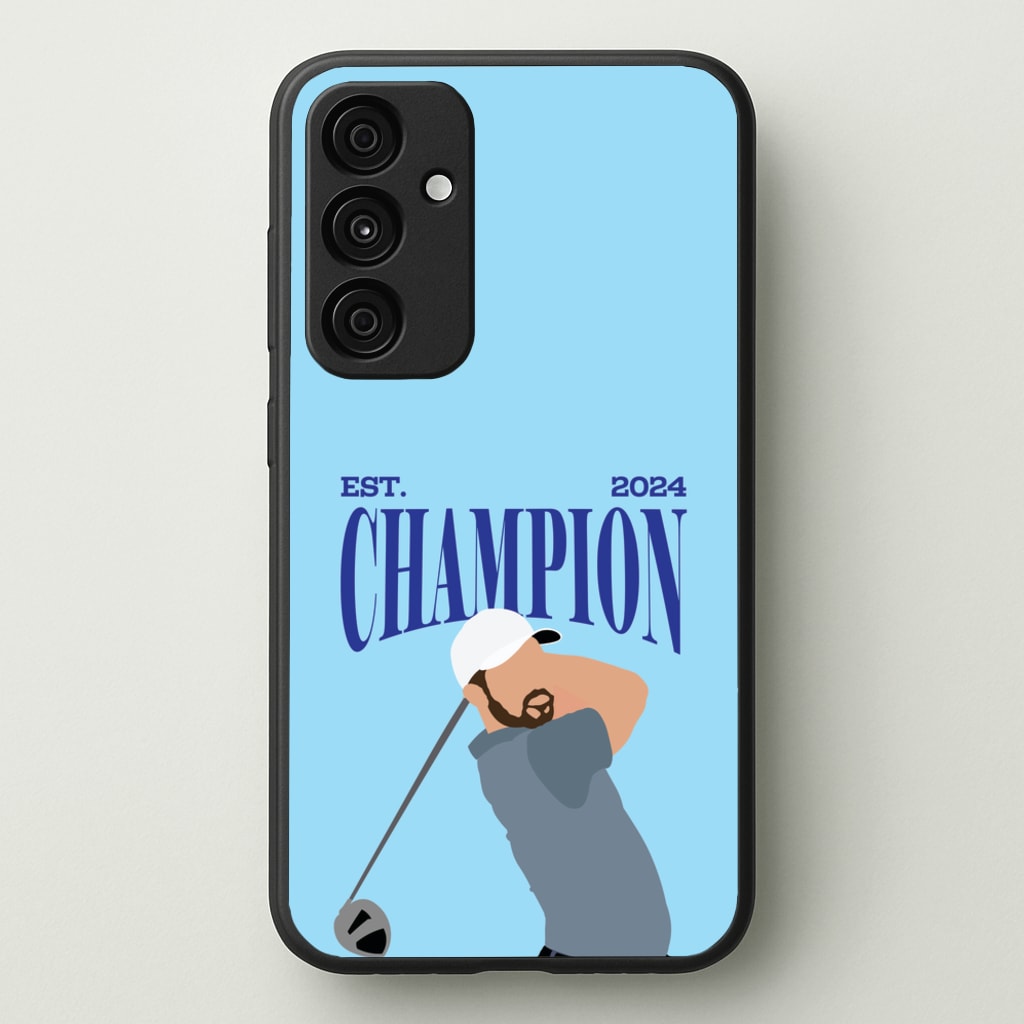 Schauffele Champion 2024 - Golf Phone Case for Galaxy A55