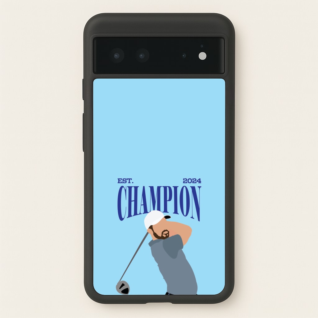 Schauffele Champion 2024 - Golf Phone Case for Google Pixel 6