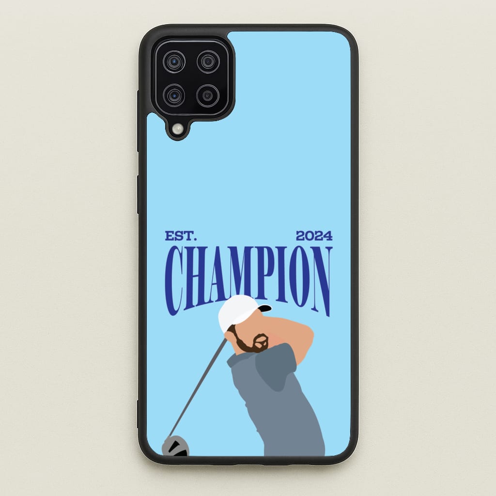 Schauffele Champion 2024 - Golf Phone Case for Galaxy A12