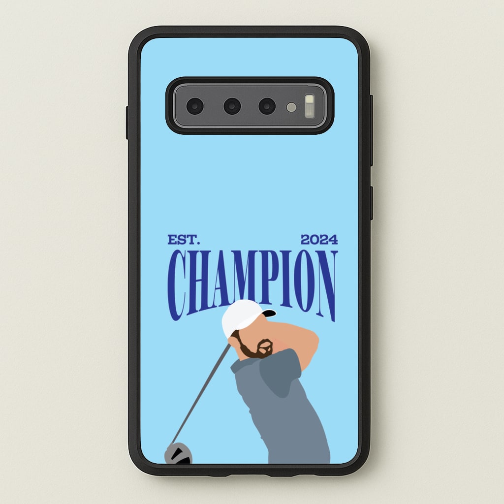 Schauffele Champion 2024 - Golf Phone Case for Galaxy S10
