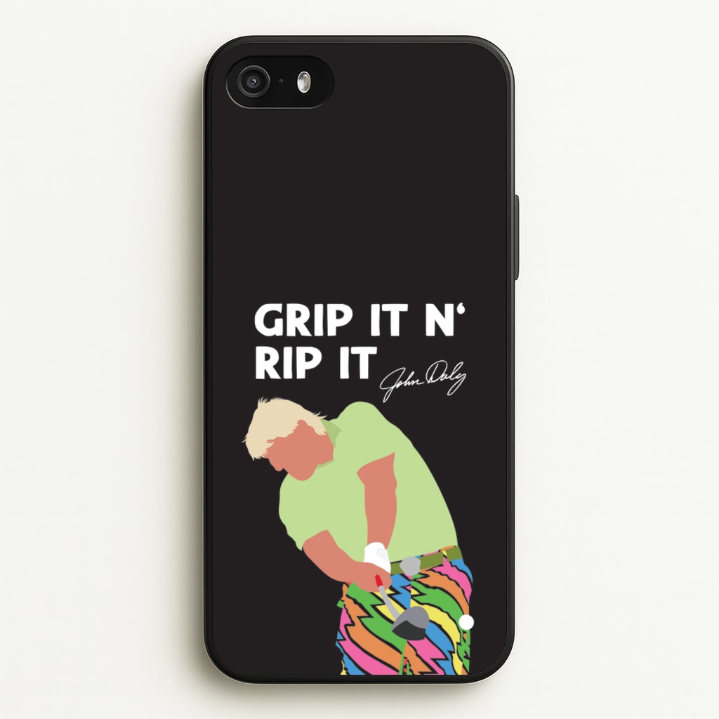 Grip It N Rip It - Golf Phone Case for iPhone 5 / 5s / SE 2016