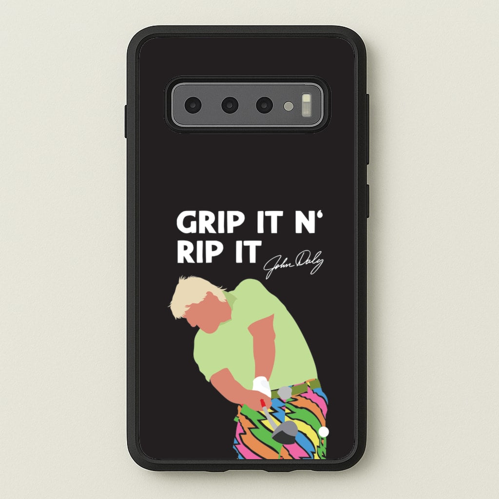 Grip It N Rip It - Golf Phone Case for Galaxy S10