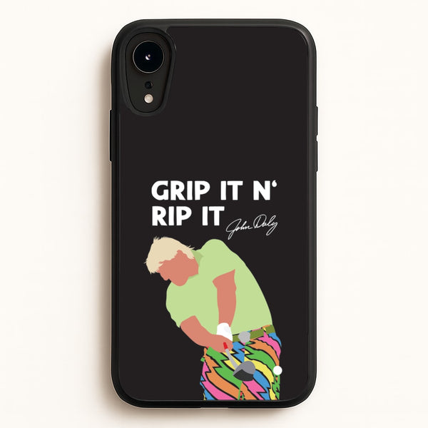 Grip It N Rip It - Golf Phone Case for iPhone XR