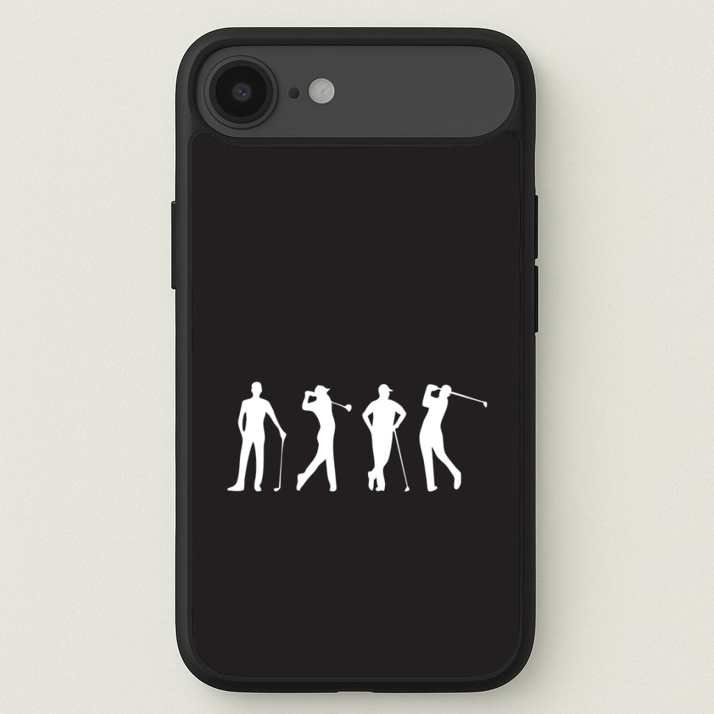 Golf Silhouettes Phone Case for iPhone 17 Air