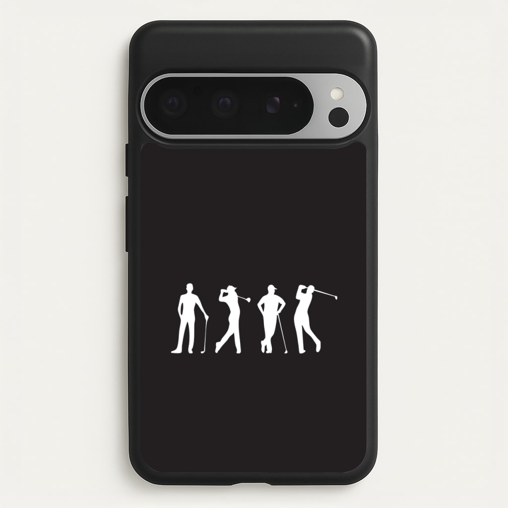 Golf Silhouettes - Golf Phone Case for Google Pixel 9 Pro XL