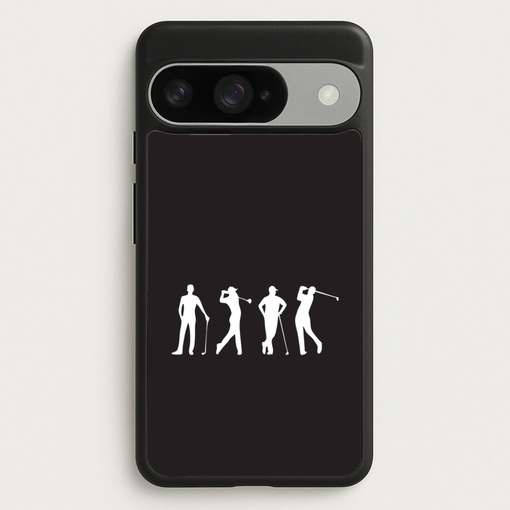 Golf Silhouettes Phone Case for Google Pixel 10 / 10 Pro