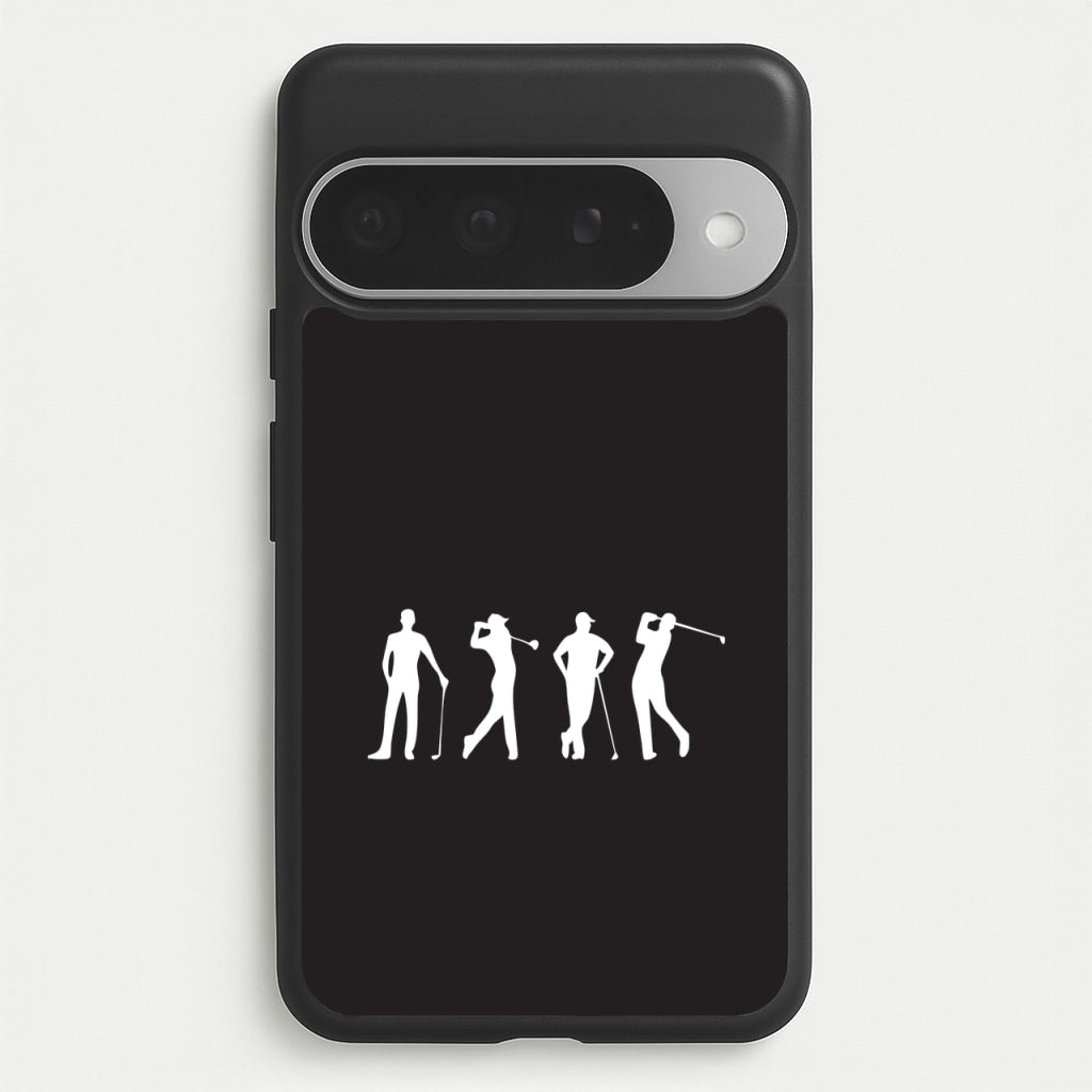 Golf Silhouettes Phone Case for Google Pixel 10 Pro XL