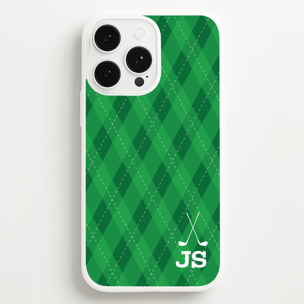 Personalised Golf Pattern - Golf Phone Case for iPhone 13 Pro Max