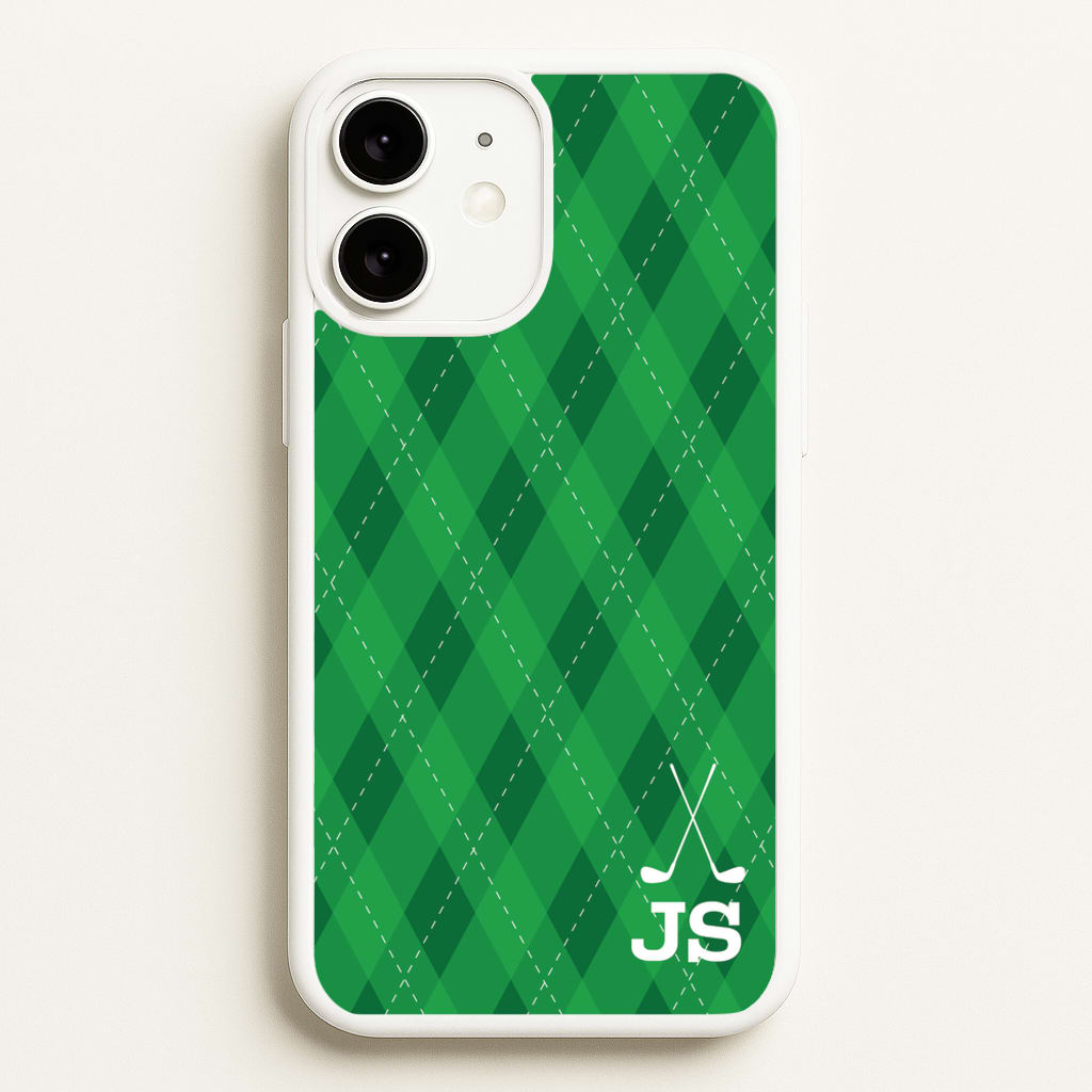 Personalised Golf Pattern - Golf Phone Case for iPhone 11