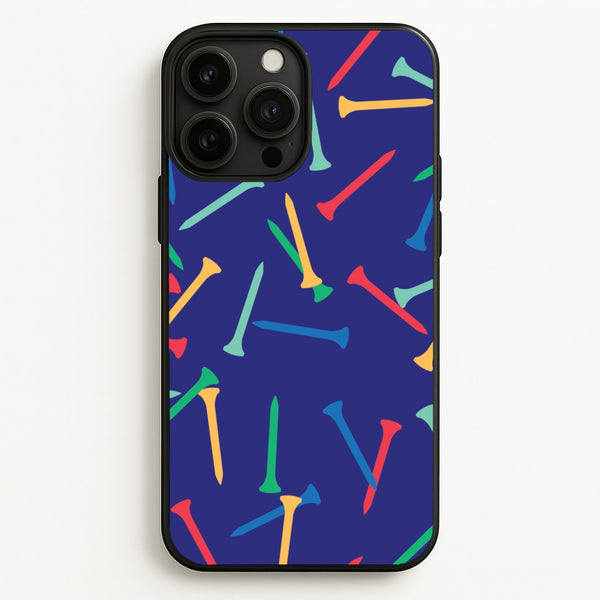 Golf Tees Pattern - Golf Phone Case for iPhone 13 Pro Max