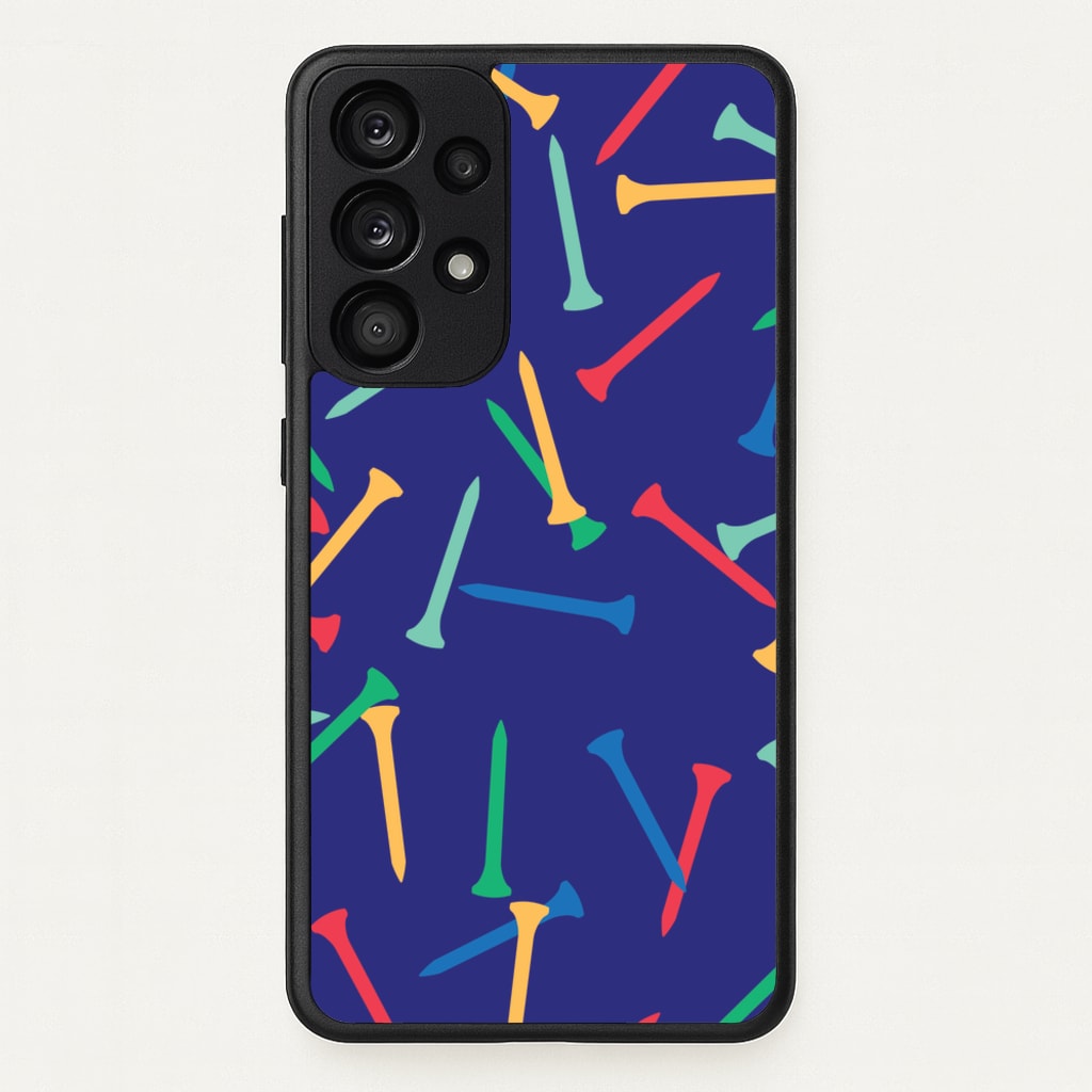 Golf Tees Pattern - Golf Phone Case for Galaxy A33