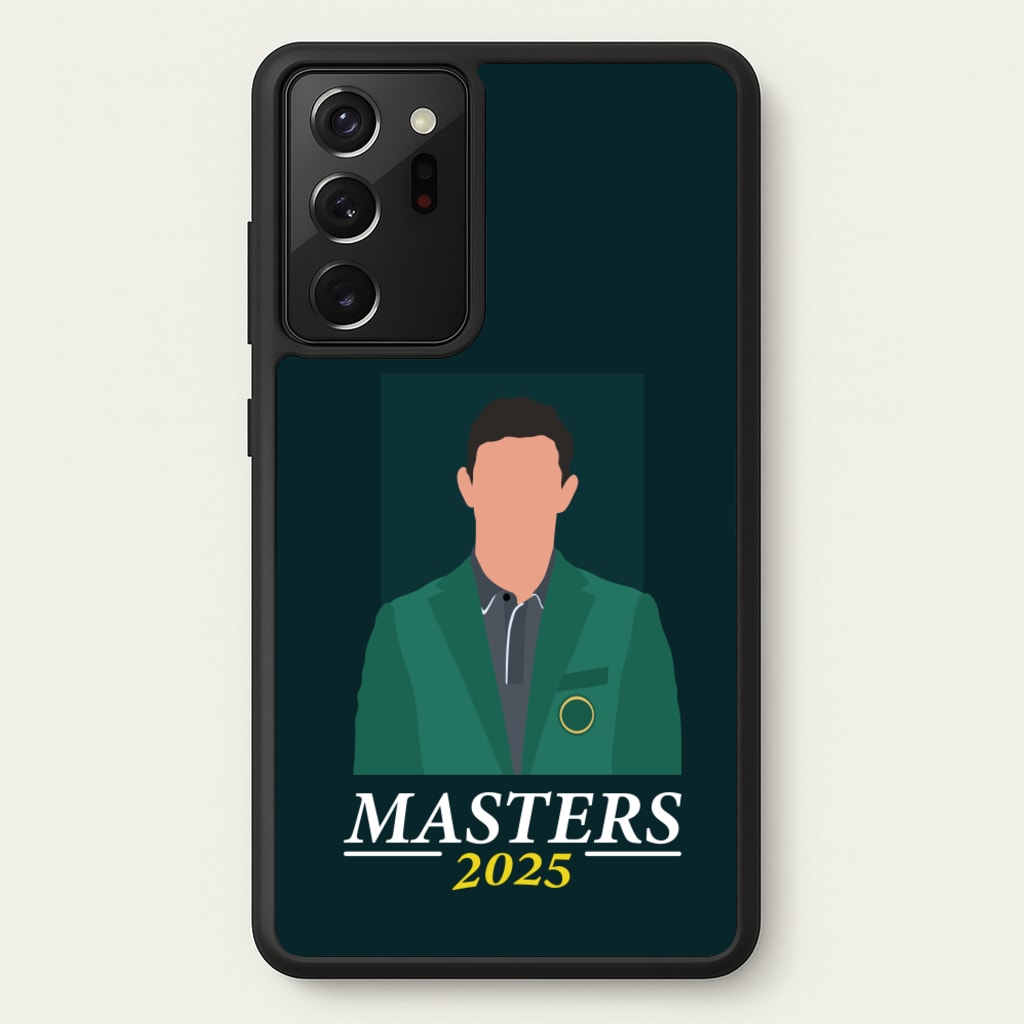 Rory Masters 2025 - Golf Phone Case for Galaxy Note 20 Ultra