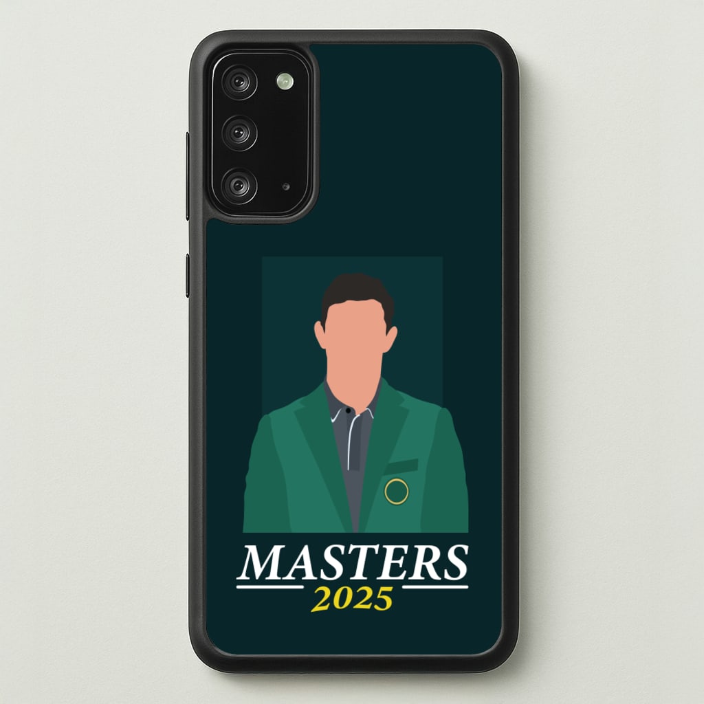 Rory Masters 2025 - Golf Phone Case for Galaxy Note 20