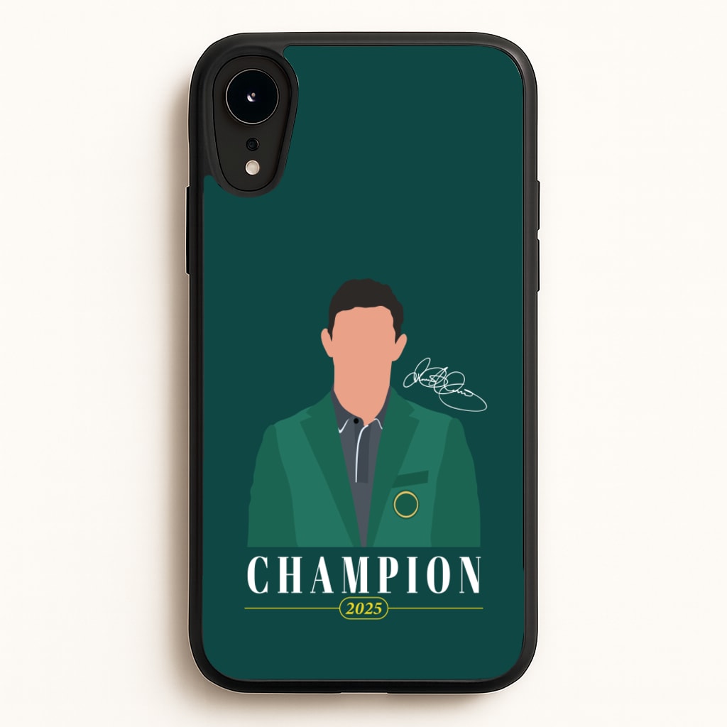 Rory Champion 2025 Signature - Golf Phone Case for iPhone XR