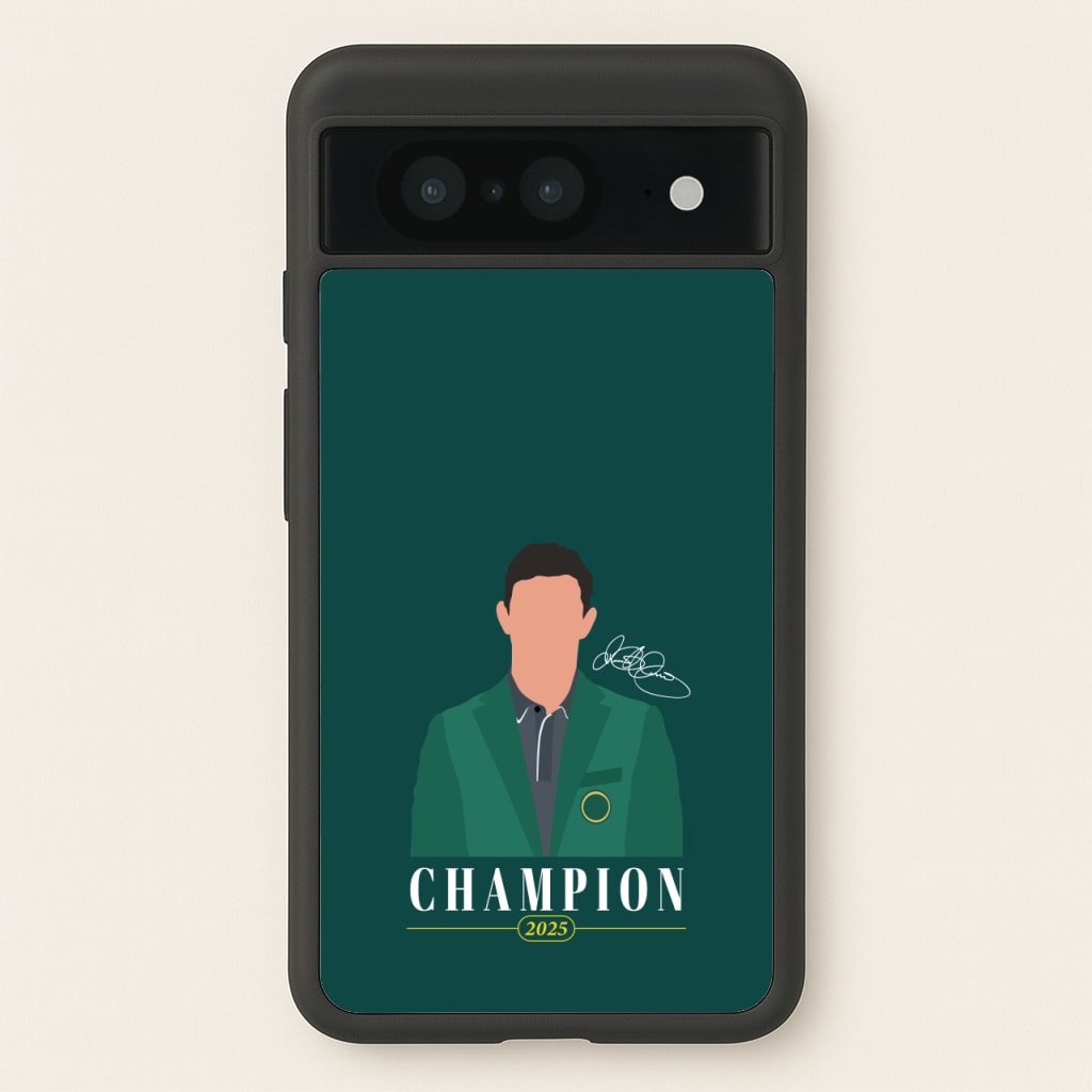 Rory Champion 2025 Signature - Golf Phone Case for Google Pixel 8