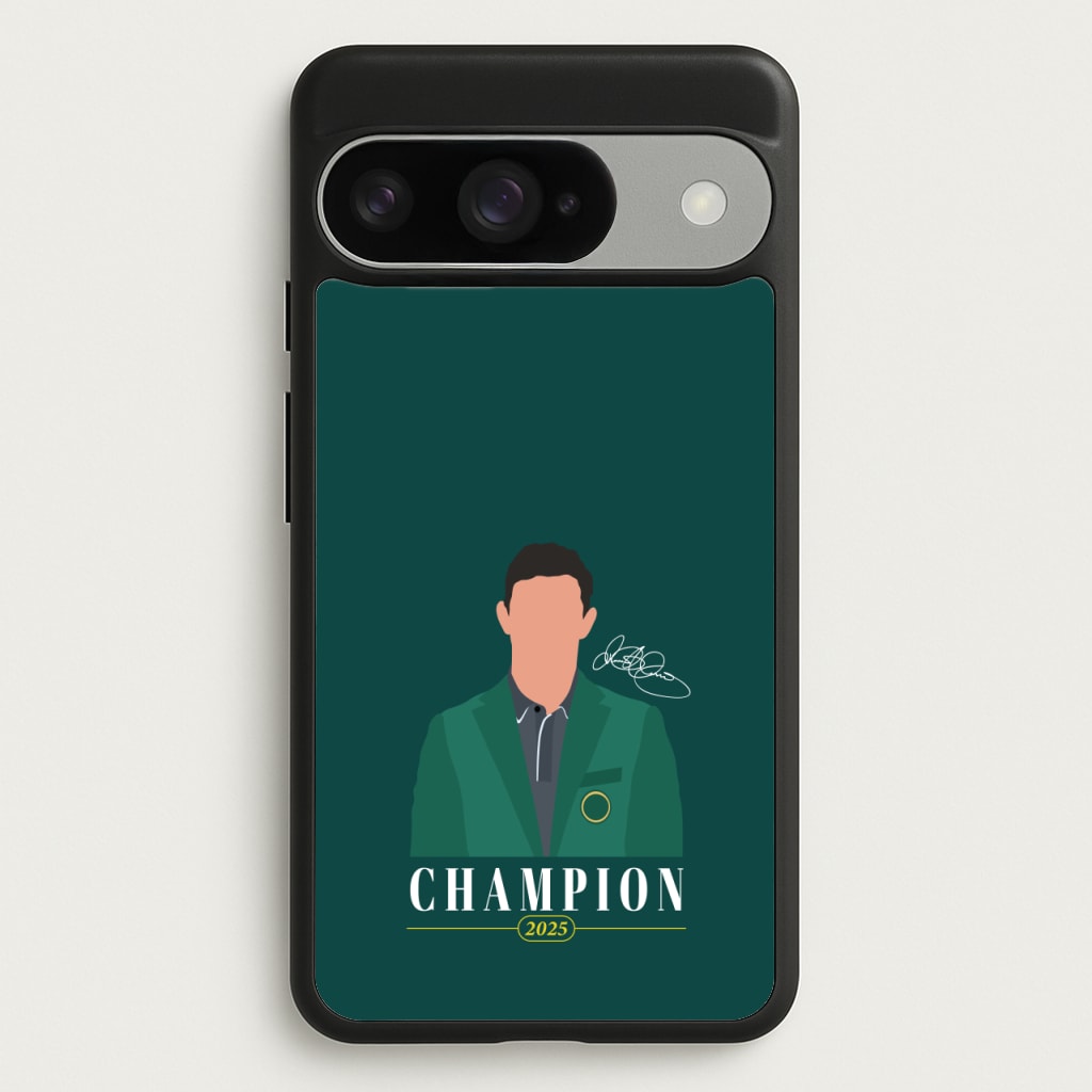 Rory Champion 2025 Signature Phone Case for Google Pixel 10 / 10 Pro