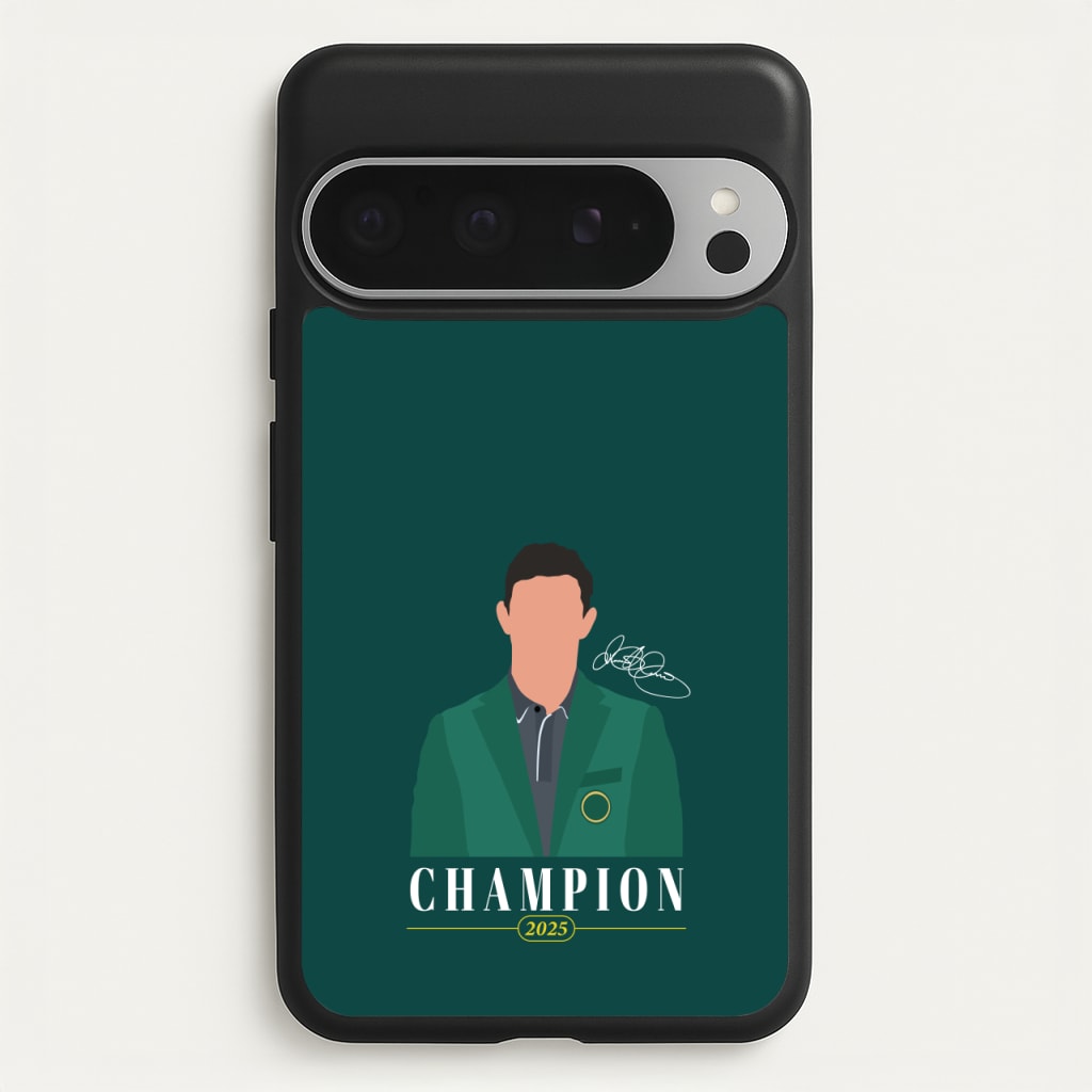 Rory Champion 2025 Signature - Golf Phone Case for Google Pixel 9 Pro XL