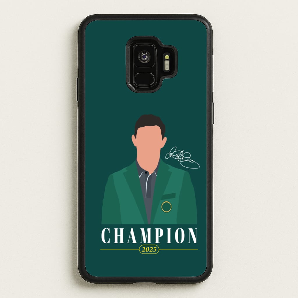 Rory Champion 2025 Signature - Golf Phone Case for Galaxy S9