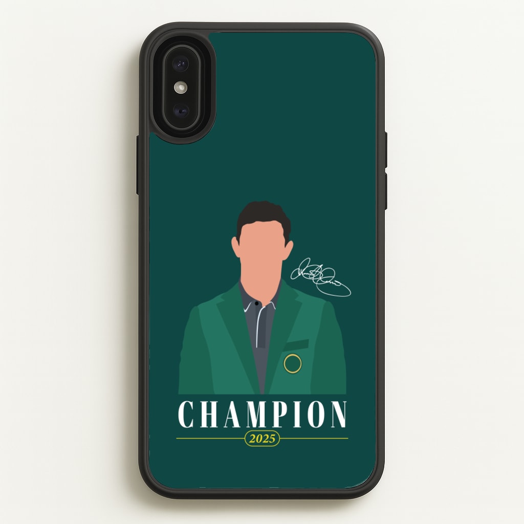 Rory Champion 2025 Signature - Golf Phone Case for iPhone XS Max