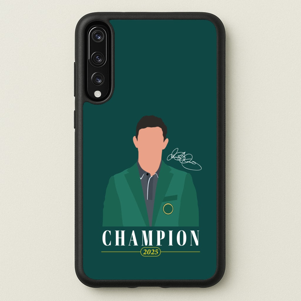 Rory Champion 2025 Signature - Golf Phone Case for Huawei P20 Pro