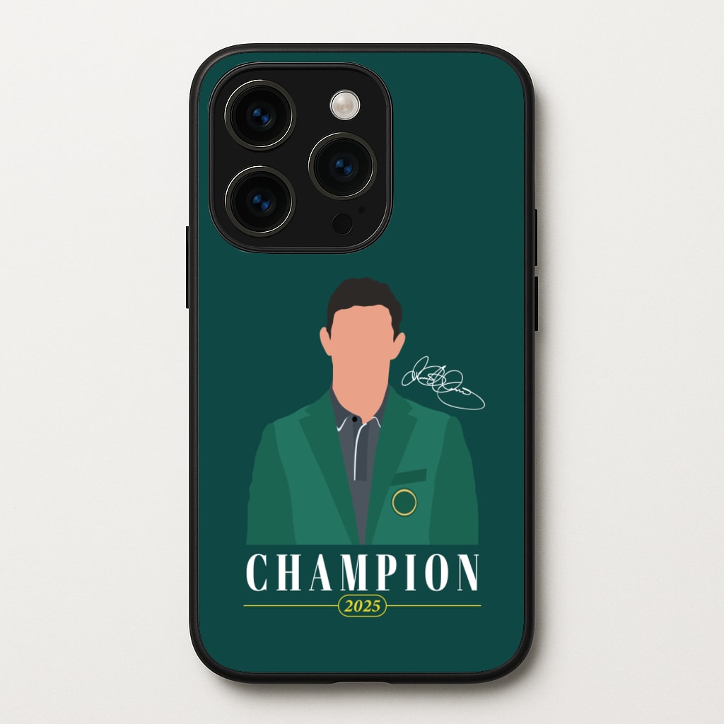 Rory Champion 2025 Signature - Golf Phone Case for iPhone 14 Pro
