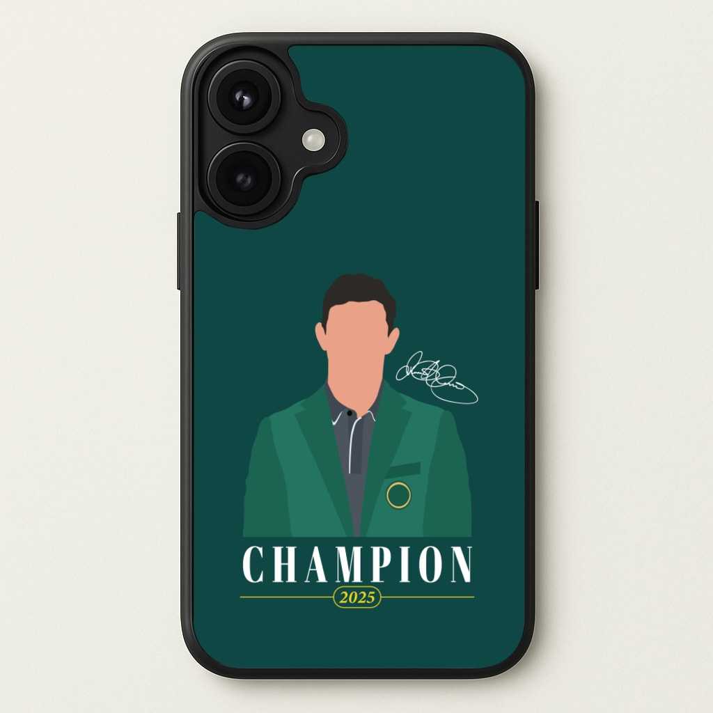 Rory Champion 2025 Signature Phone Case for iPhone 17