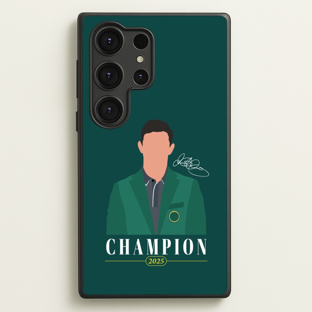 Rory Champion 2025 Signature - Golf Phone Case for Galaxy S25 Ultra