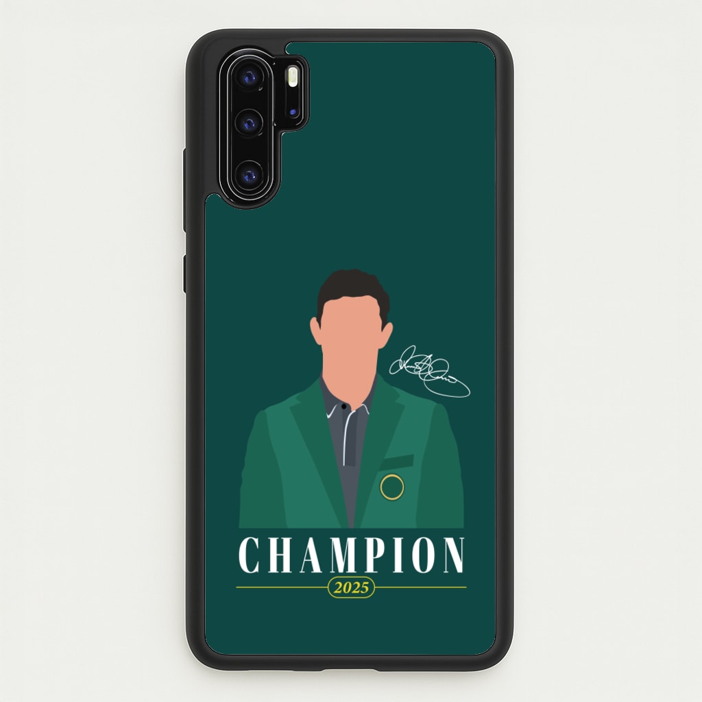 Rory Champion 2025 Signature - Golf Phone Case for Huawei P30 Pro