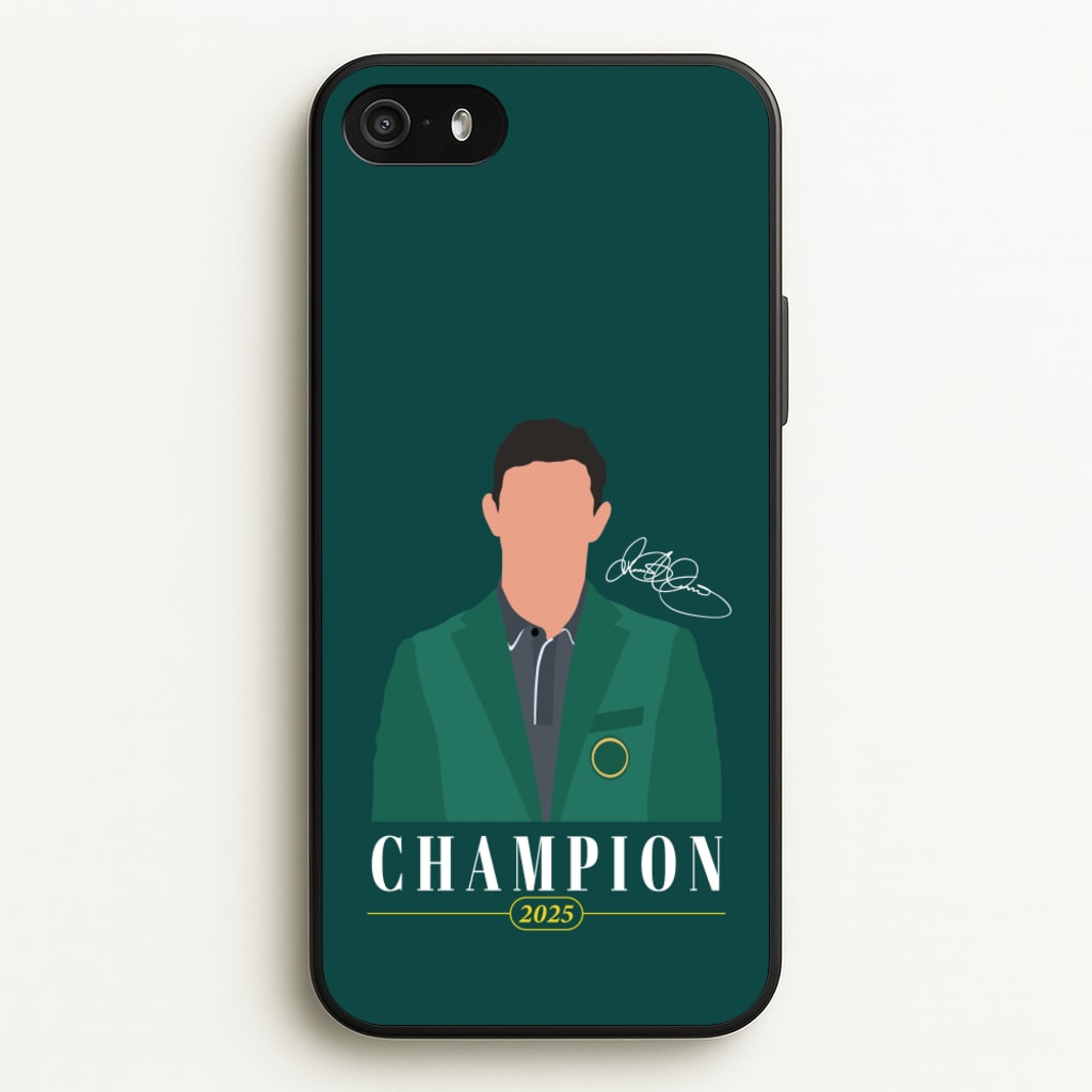 Rory Champion 2025 Signature - Golf Phone Case for iPhone 5 / 5s / SE 2016