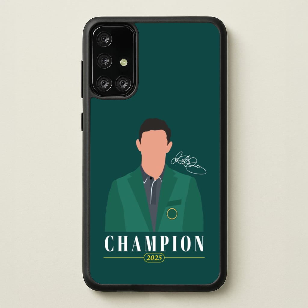 Rory Champion 2025 Signature - Golf Phone Case for Galaxy A71