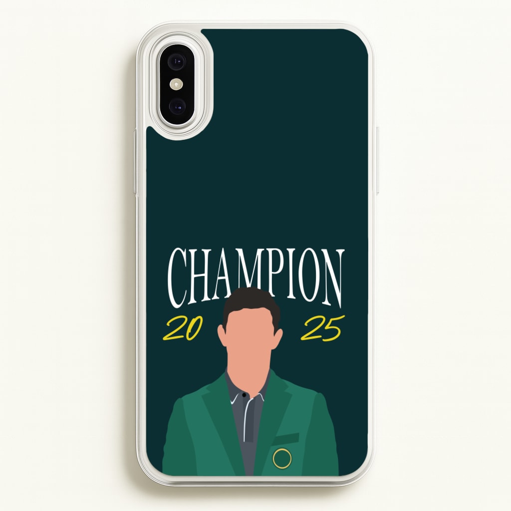 Champion 2025 Rory - Golf Phone Case for iPhone XS Max
