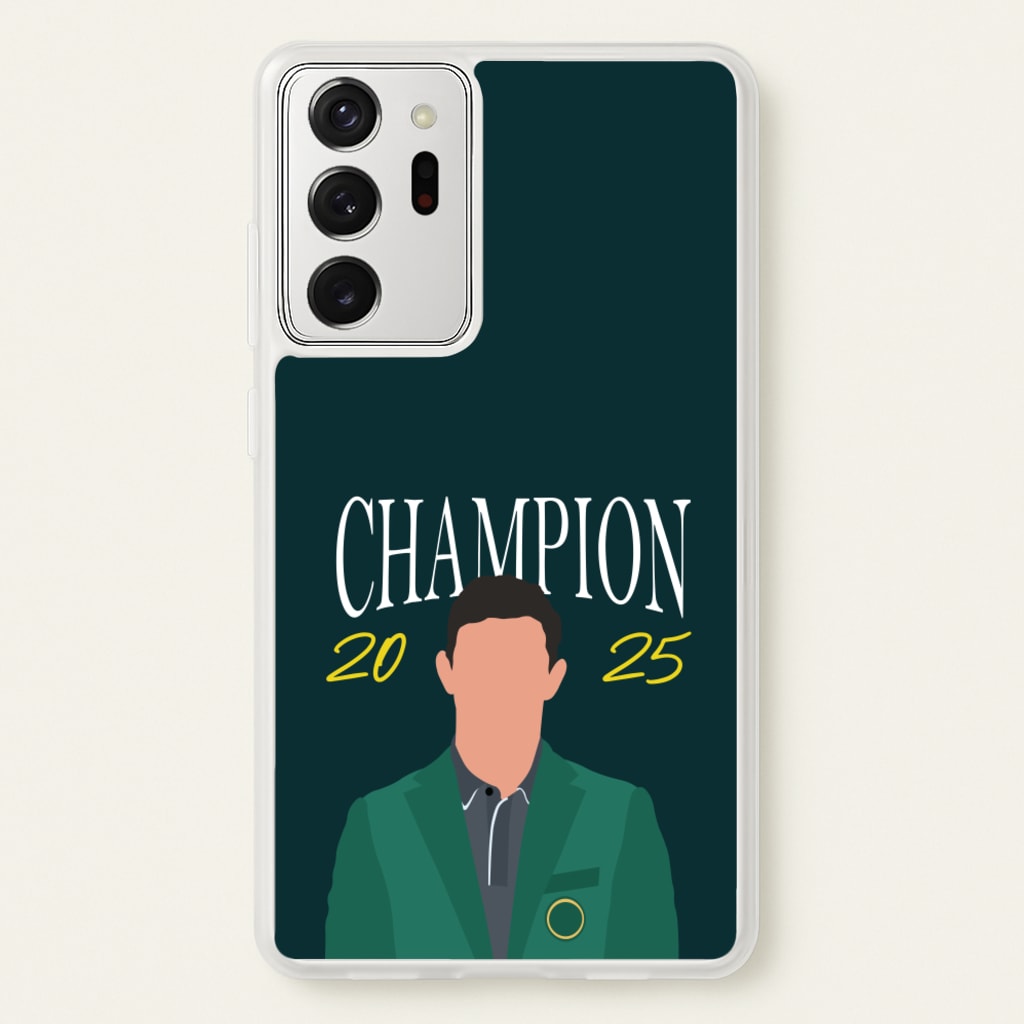 Champion 2025 Rory - Golf Phone Case for Galaxy Note 20 Ultra