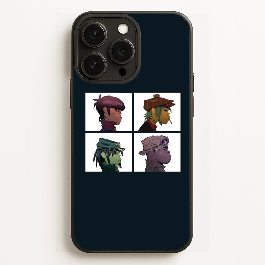 Members - Gorillaz Phone Case for iPhone 16 Pro Max